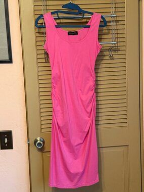 Pink Sleeveless Dress S